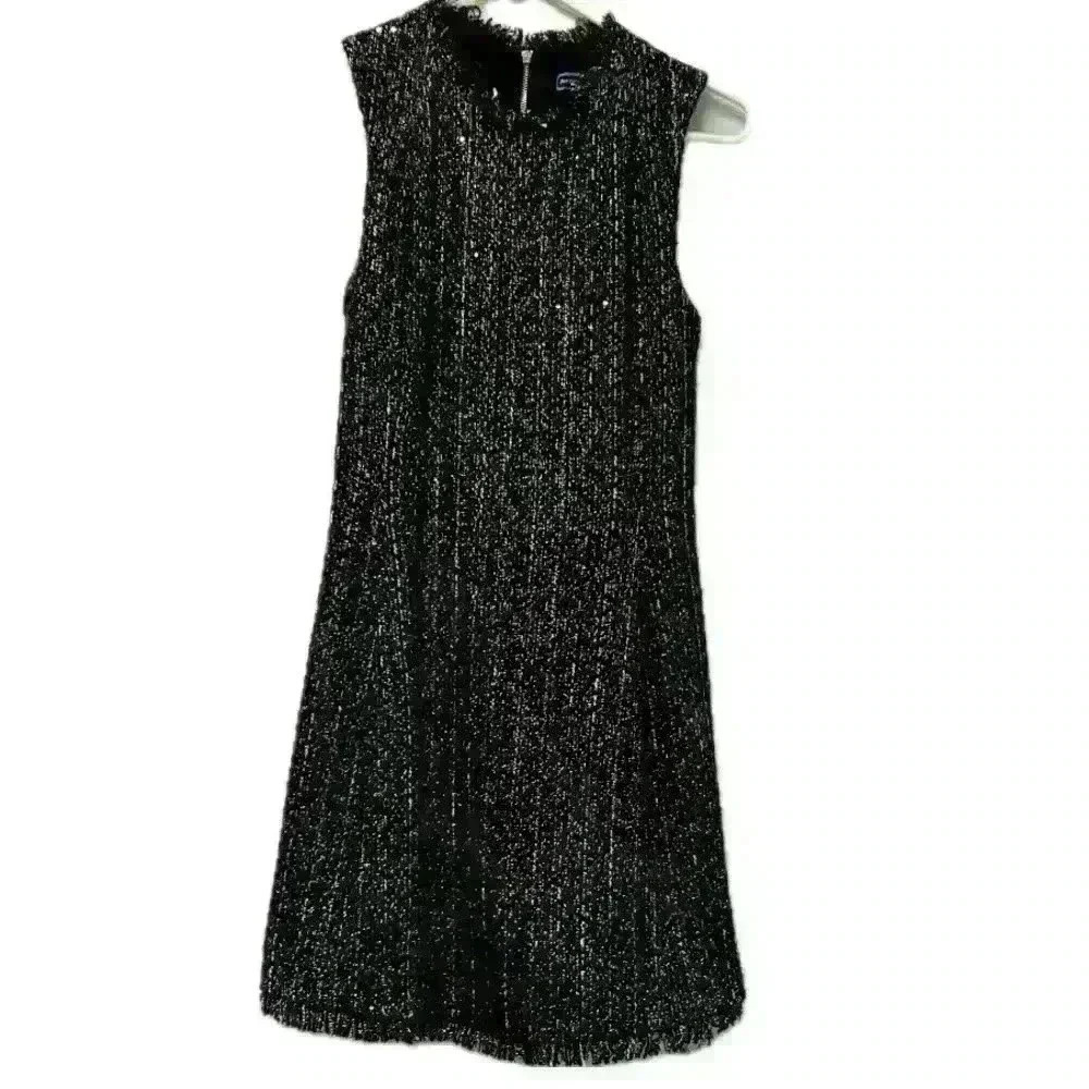 Duffield Lane Women’s Black Sleeveless Midi Dress Size XS